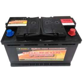 Batteria auto PREMIUM POWER 100 Ah spunto 830A polo positivo destra LB4 310x175x175
