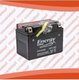 Batteria moto YTZ12S-BS ENERGY POWER 11 Ah sigillata con acido polo positivo sinistra 150x87x110mm